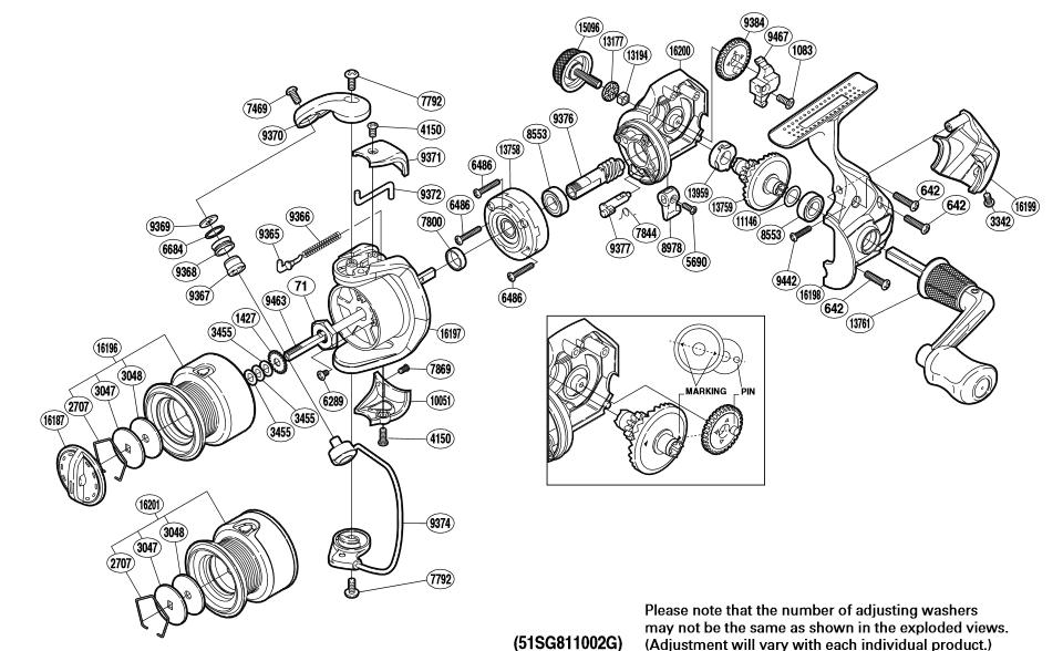 Shimano catana 2500 rb схема