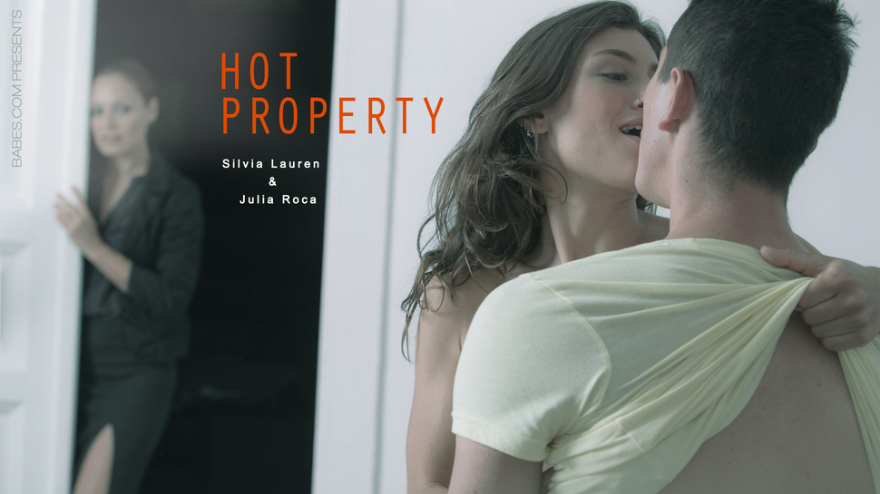 [Babes.com] Julia Roca, Silvia Lauren (Hot Property / 29.07.15) [2015 г., Brunette, Work Fantasies, Big Dick, Couples Fantasies, Threesome, MILF, Business Woman, Latina, Natural Tits, Small Tits, High Heels, SiteRip]